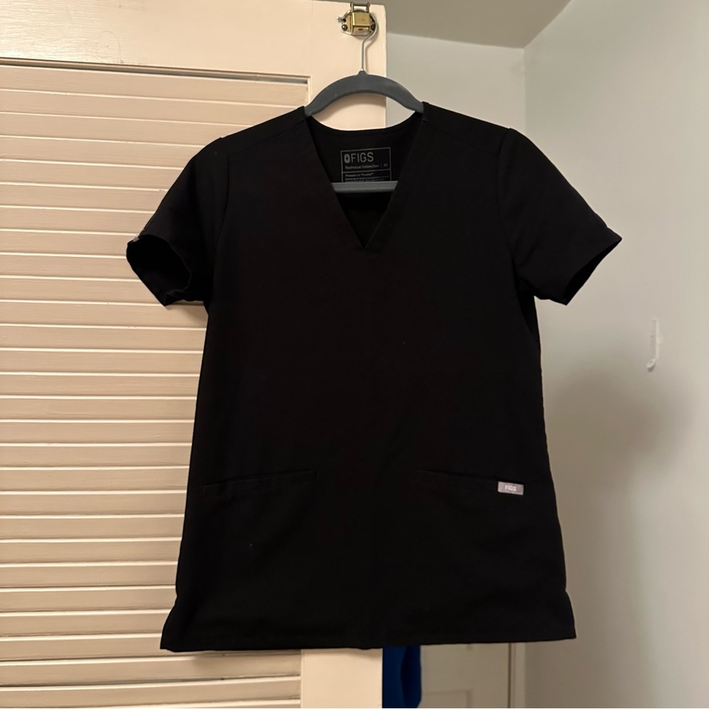 Figs Casma scrub top XS